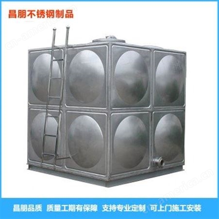 温州昌朋 生活用水不锈钢水箱 装配式不锈钢焊接水箱