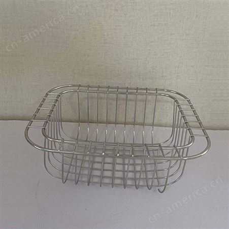 不锈钢网筐 工业不锈钢清洗篮 可带提手不锈钢网篮 可来图定制