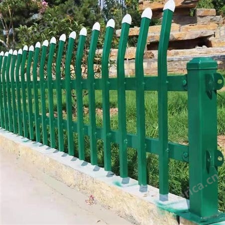 奥焱 新农村建设塑钢草坪护栏 园林改造PVC栅栏 厂家供应