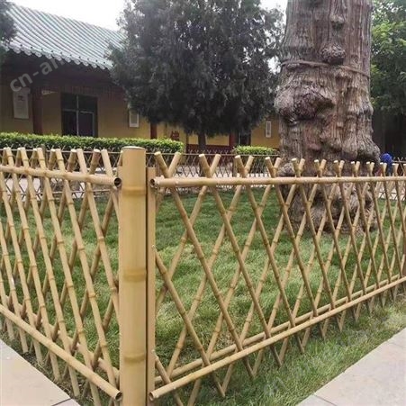 别墅庭院植物攀爬围栏仿竹 支持定制庭院仿篱笆栅栏 奥焱