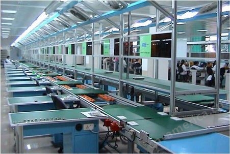 生产线设备厂商供应电子产品组装皮带生产线 移动电源生产线