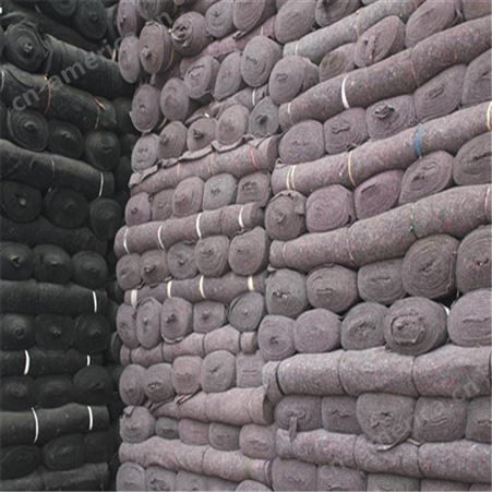 汇朋毛毡厂家-公路养护毯棉毡 大棚黑心棉保温毛毡 家具保护毯毛毡