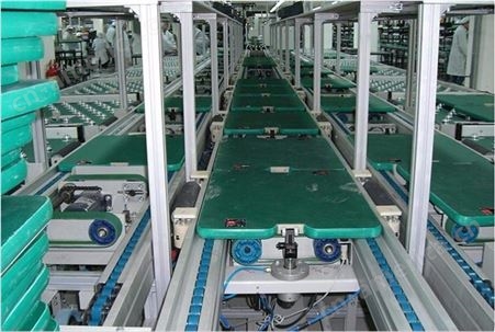 生产线设备厂商供应电子产品组装皮带生产线 移动电源生产线