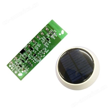 家用LED太阳能户外感应灯线路板 感应灯板方案开发