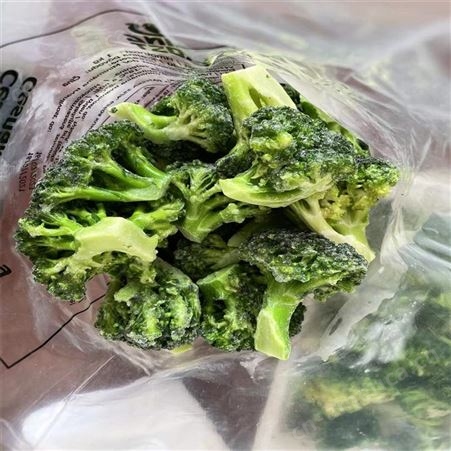 绿拓餐饮配菜常用速冻西蓝花绿菜花 切段成品出售方便食用