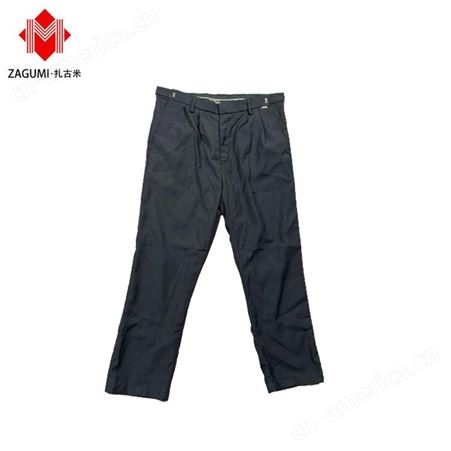 广州扎古米 中国二手衣服批发出口二手衣服混批旧衣服外贸出口男式二手西裤