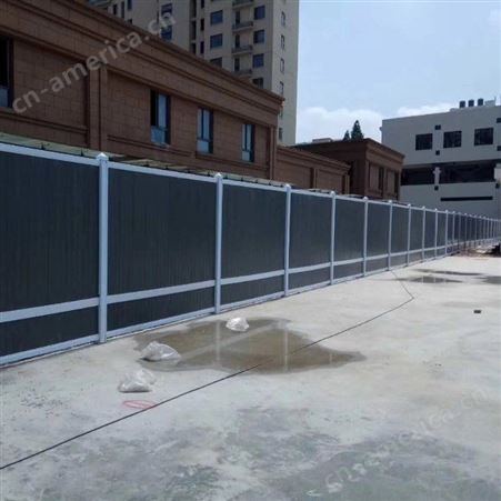 浙江胜皇工地围档-工程围挡-施工围栏-建筑围墙-PVC围挡-彩钢板围栏