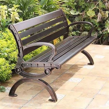 防腐木户外座椅菠萝格公园椅长椅防腐木凳子广场休息椅景观园林室外长凳