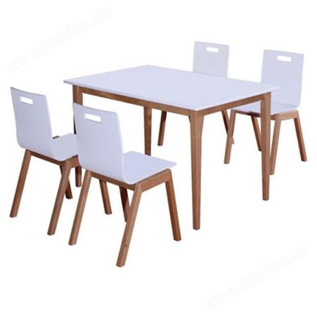 众美德可生产肯德基餐桌椅简约快餐厅桌椅组合奶茶甜品小吃店面馆食堂桌椅批发