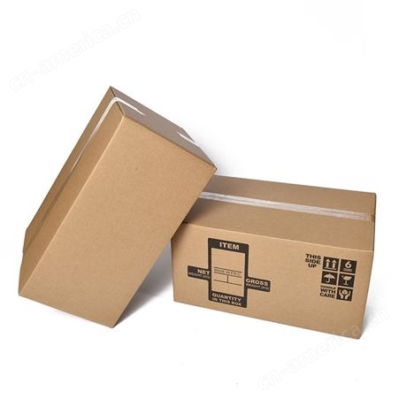 三层五层瓦楞加硬正方形纸箱快递物流搬家打包包装纸盒
