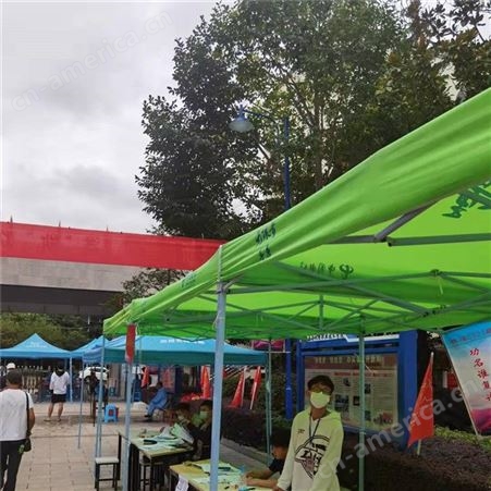 昆明活动展会折叠帐篷领盾2×3米Q-7黑金钢架 广告帐篷中的小三姐