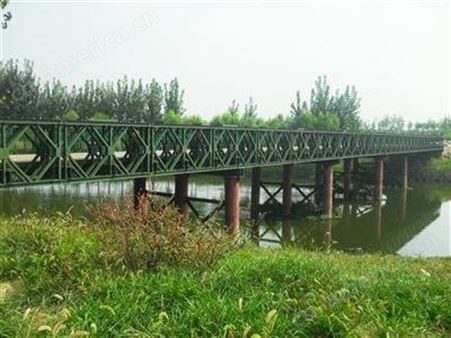 厂家销售贝雷片钢便桥吊梁通道起重设备