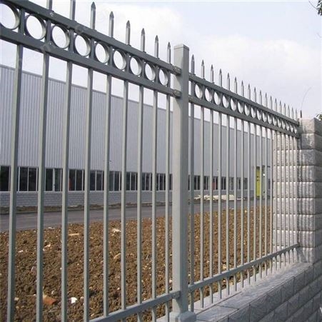 热镀锌钢护栏铁艺户外庭院花园小区院子厂区学校围墙栏杆