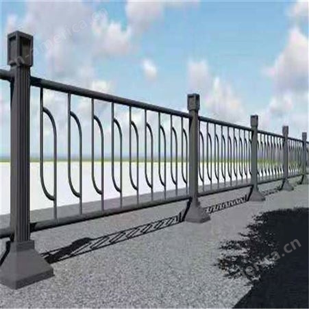 城市道路护栏 市政道路隔离护栏道路桥梁护栏,开发区园林广场护栏