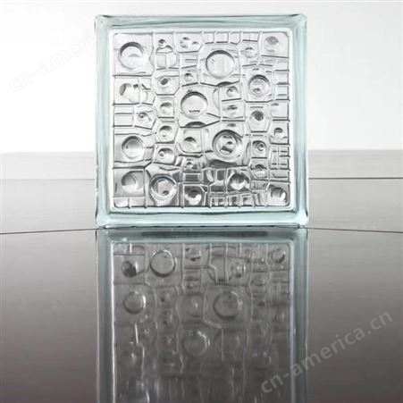 芭莎建材 玻璃砖景墙 实心空心透明玻璃砖外墙玻璃装饰