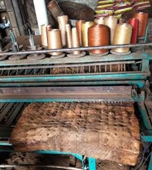 金蝉树枝编织草帘机 1.5米电动苇帘机  秸秆牧草编织机
