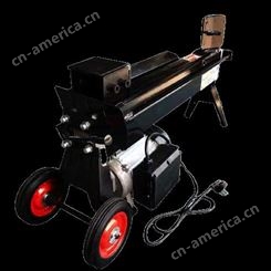 移动式小型劈柴机 电动液压破柴机 家用8吨劈木机