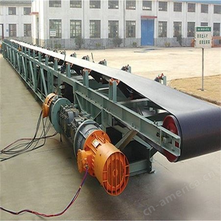 固定式皮带输送机 煤矿用胶带输送机厂家 上海晟图TD75型固定式皮带机