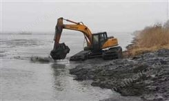 沼泽地挖掘机出租 菏泽水上挖机出租服务