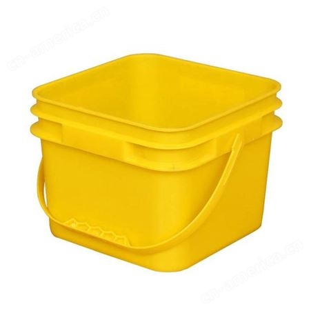 方桶8升塑料桶pp水桶 加厚有盖密封粉剂粉末桶食品桶方桶