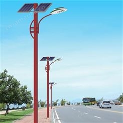 劲辉照明户外新农村工程带杆一体化太阳能路灯 防水大功率LED庭院灯